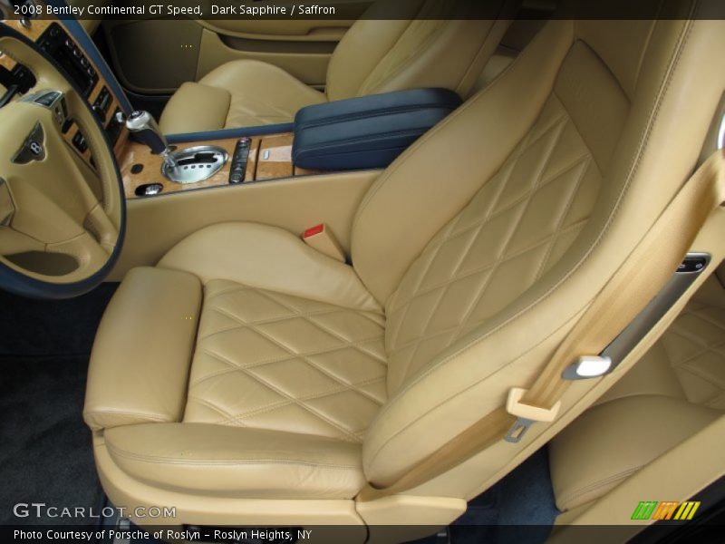 Front Seat of 2008 Continental GT Speed