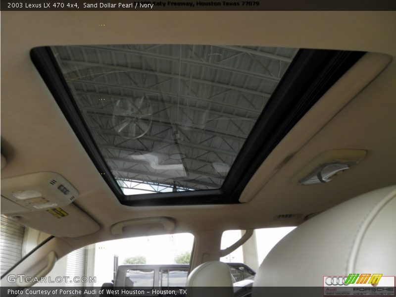 Sand Dollar Pearl / Ivory 2003 Lexus LX 470 4x4