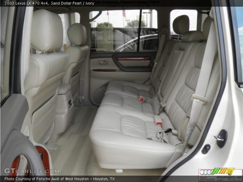 Sand Dollar Pearl / Ivory 2003 Lexus LX 470 4x4