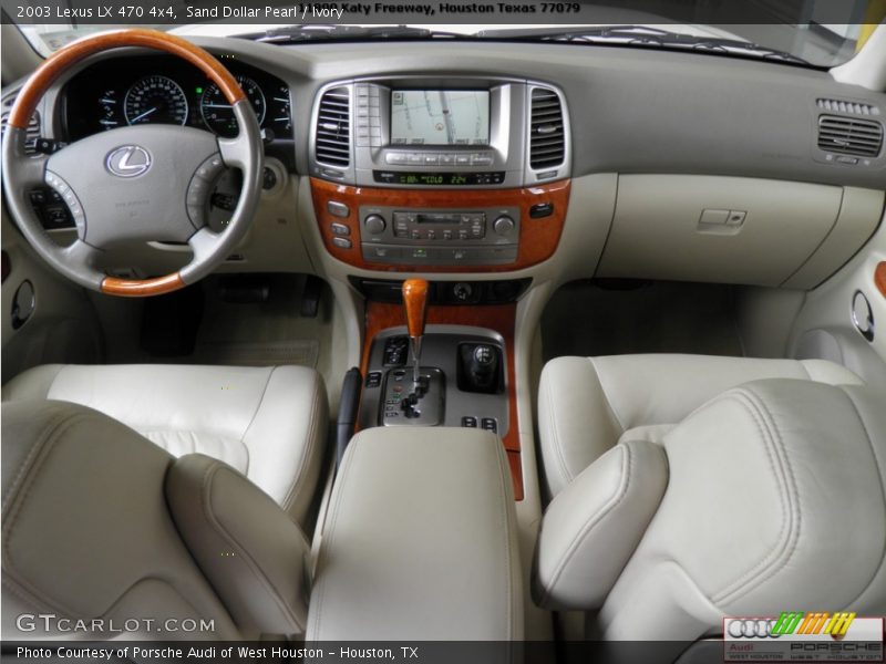 Sand Dollar Pearl / Ivory 2003 Lexus LX 470 4x4