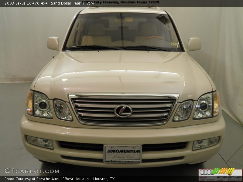 Sand Dollar Pearl / Ivory 2003 Lexus LX 470 4x4
