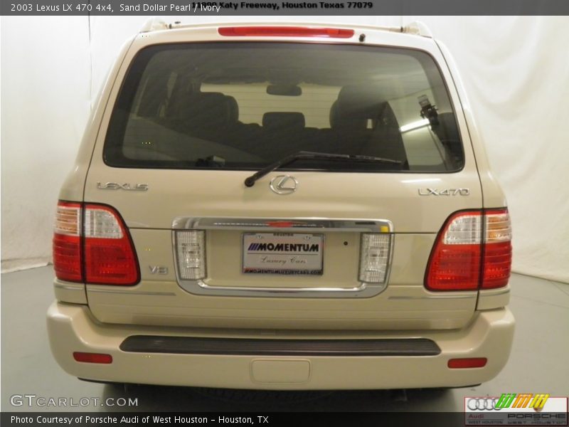 Sand Dollar Pearl / Ivory 2003 Lexus LX 470 4x4