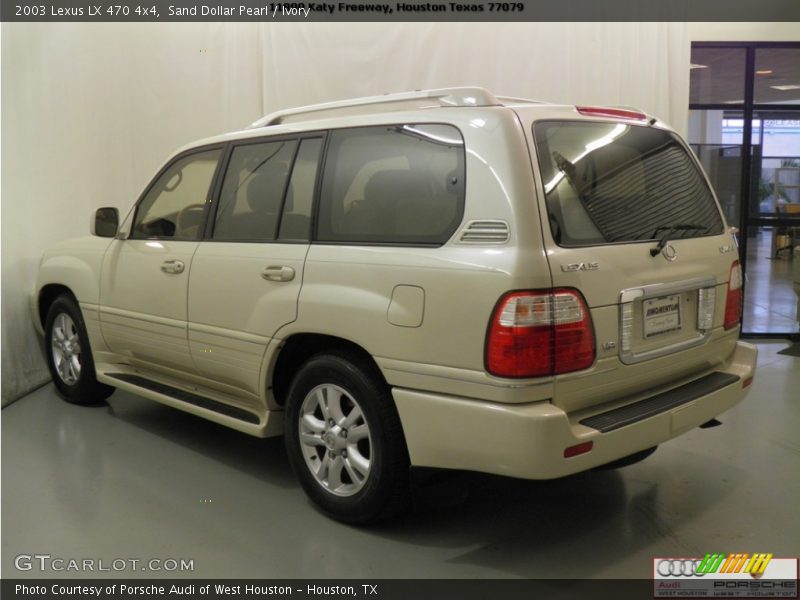Sand Dollar Pearl / Ivory 2003 Lexus LX 470 4x4