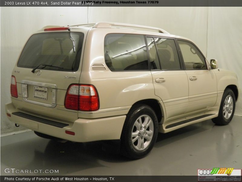 Sand Dollar Pearl / Ivory 2003 Lexus LX 470 4x4