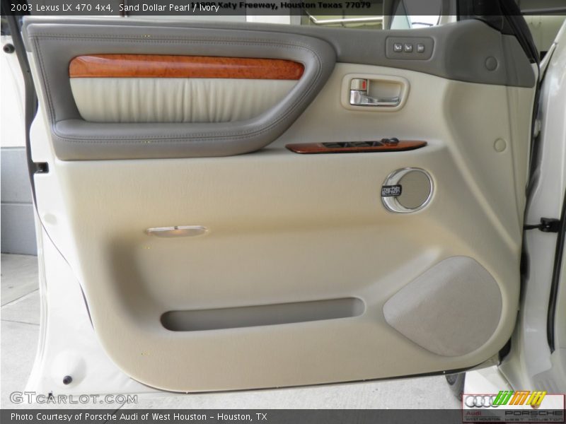 Sand Dollar Pearl / Ivory 2003 Lexus LX 470 4x4