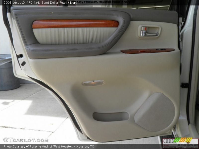 Sand Dollar Pearl / Ivory 2003 Lexus LX 470 4x4