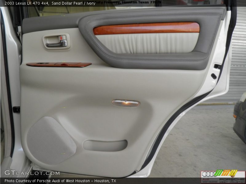 Sand Dollar Pearl / Ivory 2003 Lexus LX 470 4x4