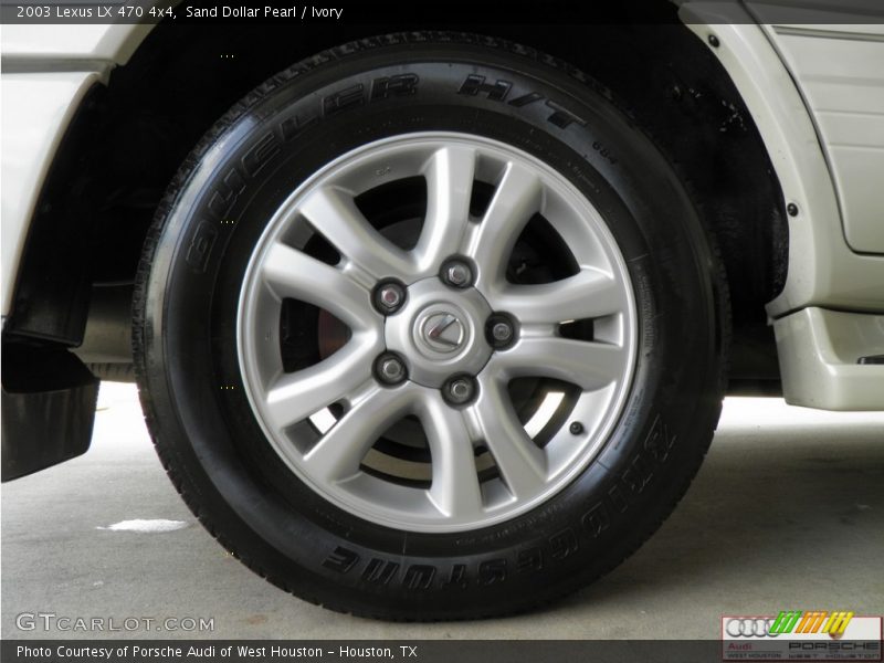Sand Dollar Pearl / Ivory 2003 Lexus LX 470 4x4
