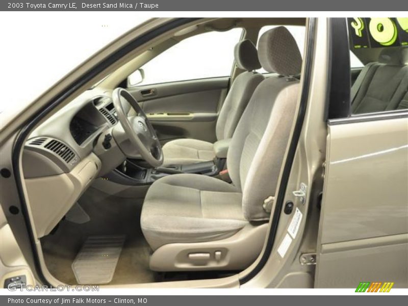 Desert Sand Mica / Taupe 2003 Toyota Camry LE