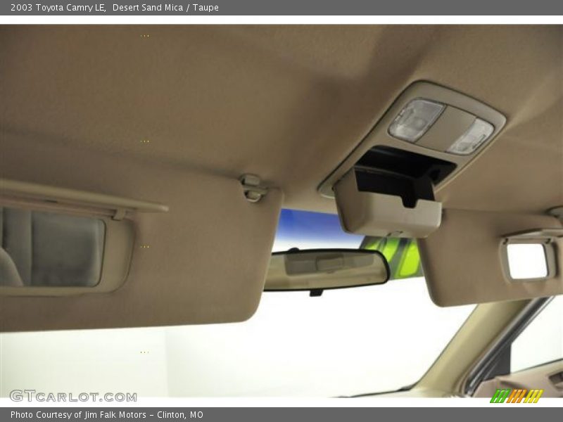 Desert Sand Mica / Taupe 2003 Toyota Camry LE