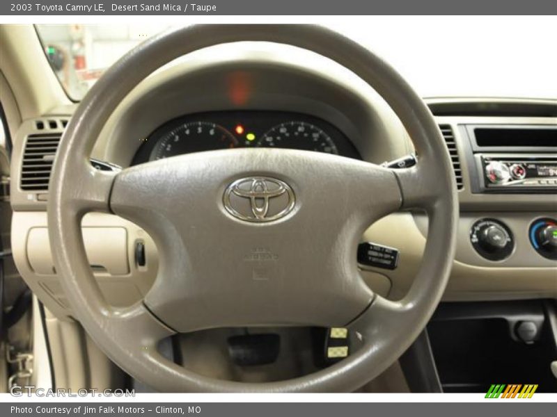 Desert Sand Mica / Taupe 2003 Toyota Camry LE