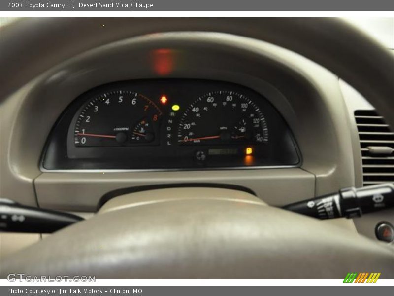 Desert Sand Mica / Taupe 2003 Toyota Camry LE