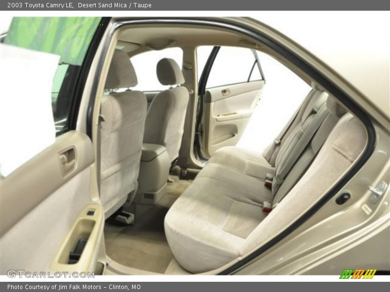 Desert Sand Mica / Taupe 2003 Toyota Camry LE