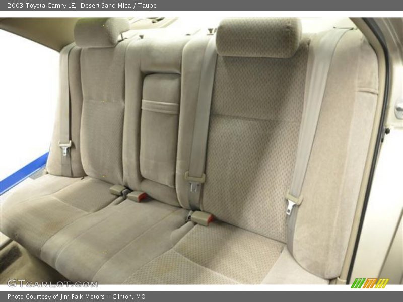 Desert Sand Mica / Taupe 2003 Toyota Camry LE
