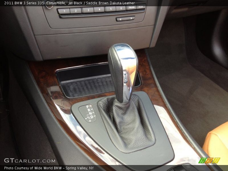 Jet Black / Saddle Brown Dakota Leather 2011 BMW 3 Series 335i Convertible