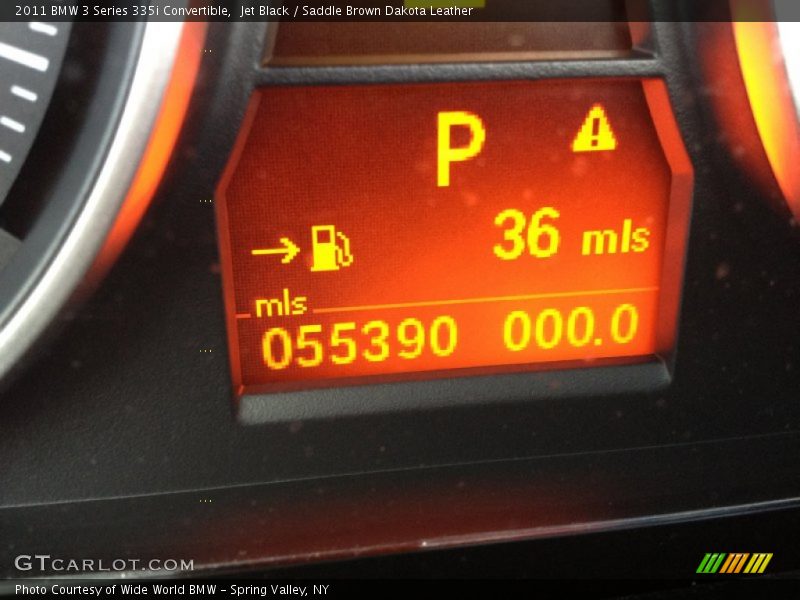 Jet Black / Saddle Brown Dakota Leather 2011 BMW 3 Series 335i Convertible