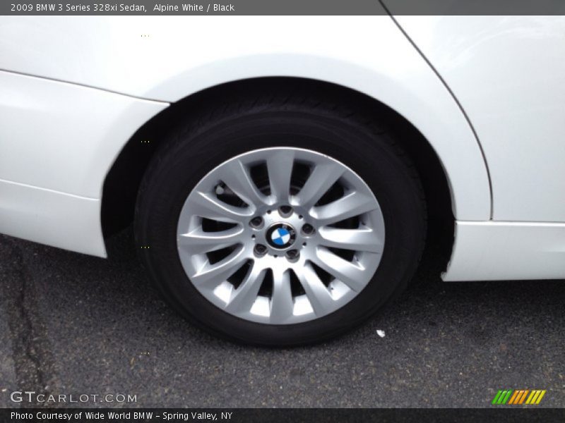 Alpine White / Black 2009 BMW 3 Series 328xi Sedan