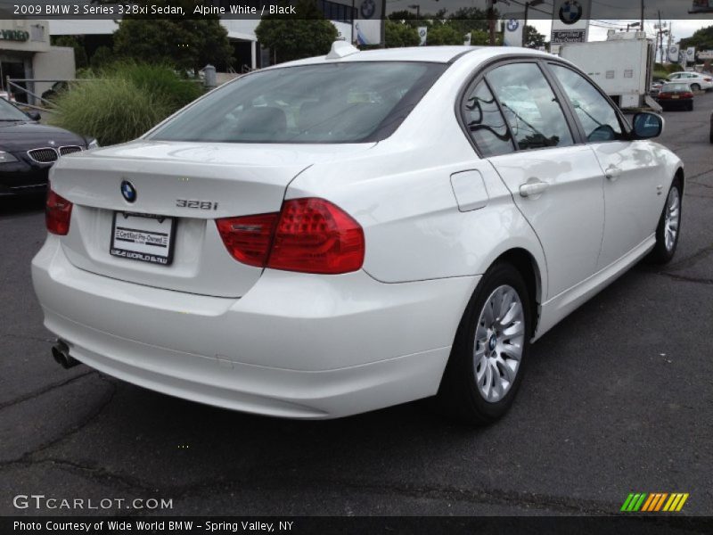 Alpine White / Black 2009 BMW 3 Series 328xi Sedan