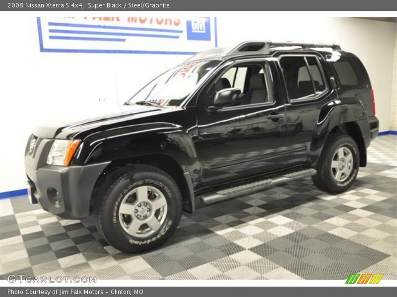 Super Black / Steel/Graphite 2008 Nissan Xterra S 4x4