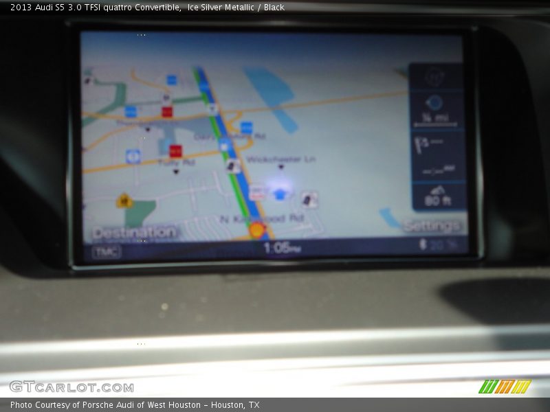 Navigation of 2013 S5 3.0 TFSI quattro Convertible