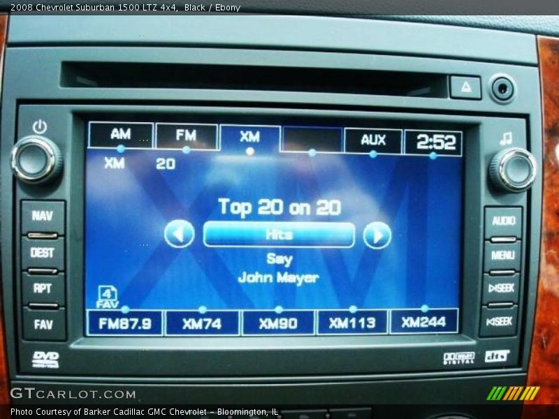 Black / Ebony 2008 Chevrolet Suburban 1500 LTZ 4x4