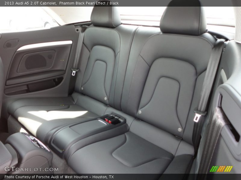 Rear Seat of 2013 A5 2.0T Cabriolet
