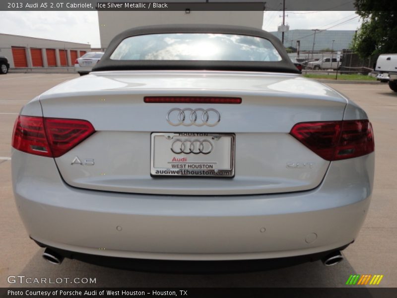 Ice Silver Metallic / Black 2013 Audi A5 2.0T Cabriolet