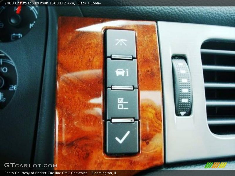 Black / Ebony 2008 Chevrolet Suburban 1500 LTZ 4x4