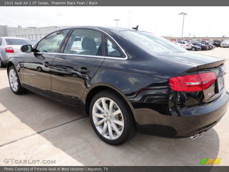 Phantom Black Pearl / Black 2013 Audi A4 2.0T Sedan