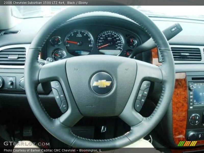 Black / Ebony 2008 Chevrolet Suburban 1500 LTZ 4x4