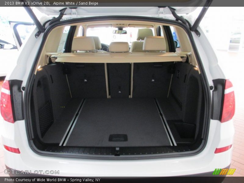 Alpine White / Sand Beige 2013 BMW X3 xDrive 28i