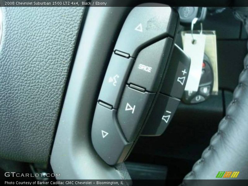 Black / Ebony 2008 Chevrolet Suburban 1500 LTZ 4x4