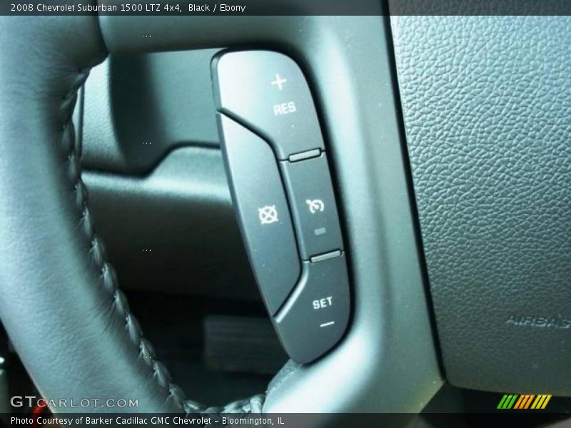 Black / Ebony 2008 Chevrolet Suburban 1500 LTZ 4x4