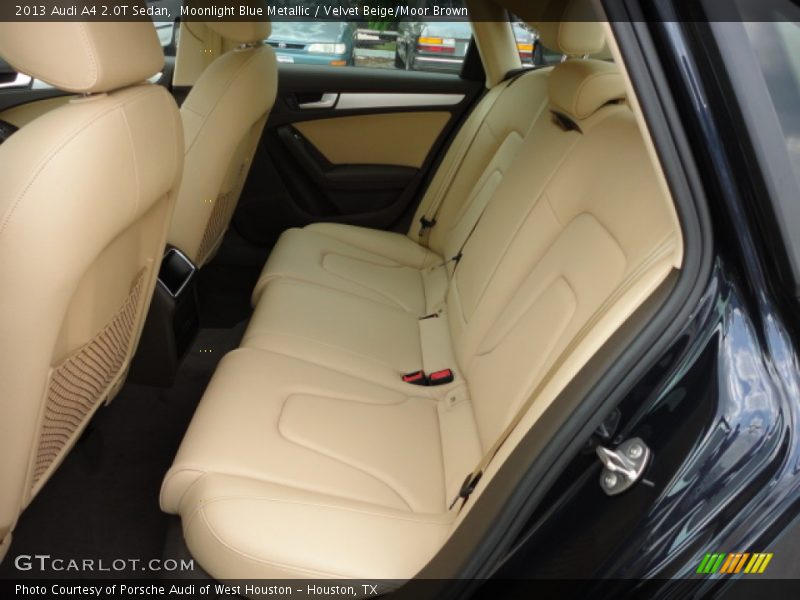 Rear Seat of 2013 A4 2.0T Sedan