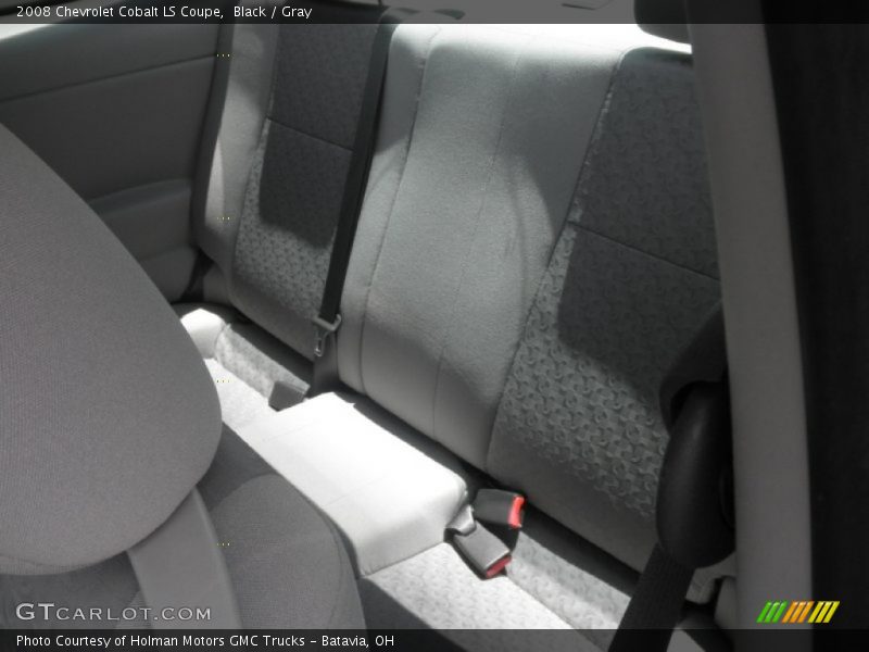 Black / Gray 2008 Chevrolet Cobalt LS Coupe