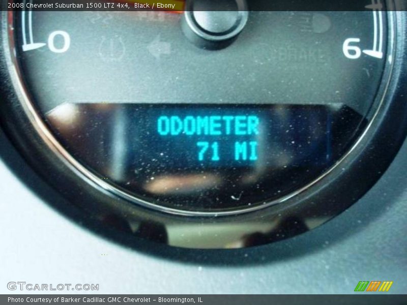 Black / Ebony 2008 Chevrolet Suburban 1500 LTZ 4x4