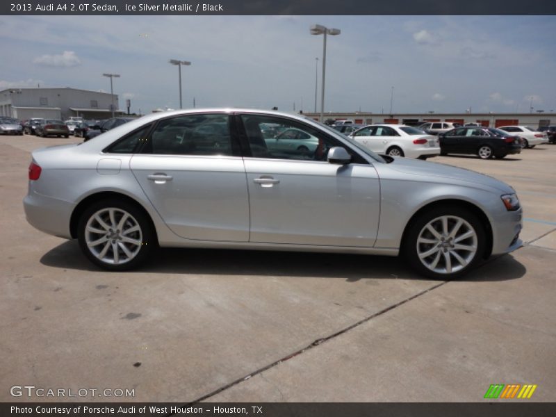 Ice Silver Metallic / Black 2013 Audi A4 2.0T Sedan