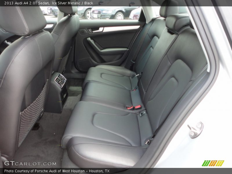 Ice Silver Metallic / Black 2013 Audi A4 2.0T Sedan