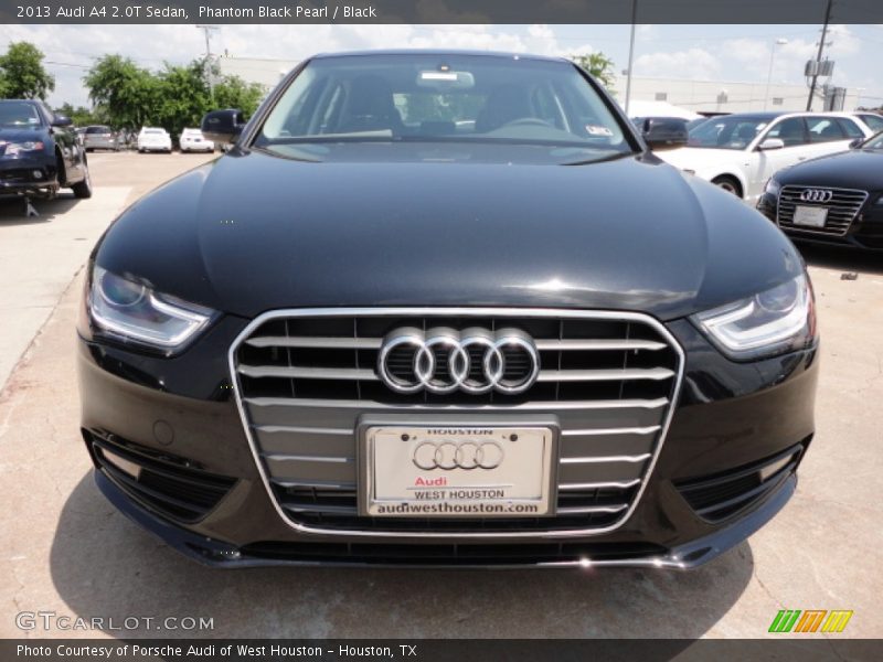 Phantom Black Pearl / Black 2013 Audi A4 2.0T Sedan