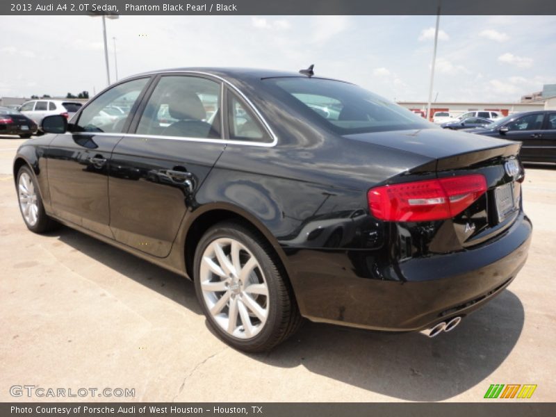 Phantom Black Pearl / Black 2013 Audi A4 2.0T Sedan