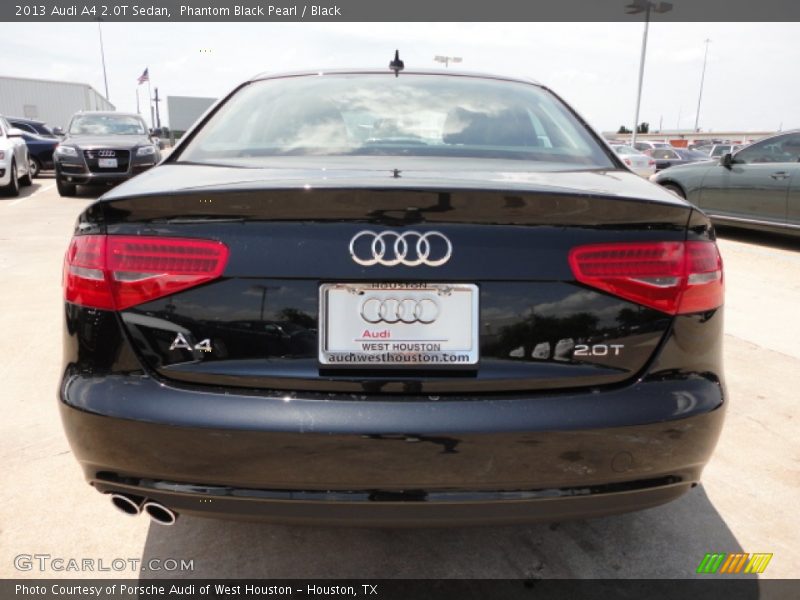 Phantom Black Pearl / Black 2013 Audi A4 2.0T Sedan