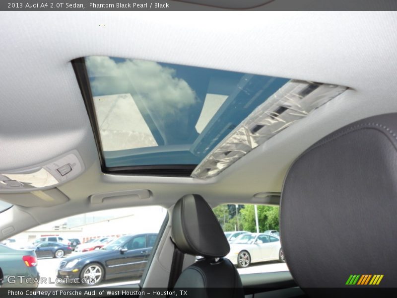 Phantom Black Pearl / Black 2013 Audi A4 2.0T Sedan