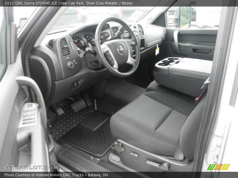  2012 Sierra 3500HD SLE Crew Cab 4x4 Ebony Interior