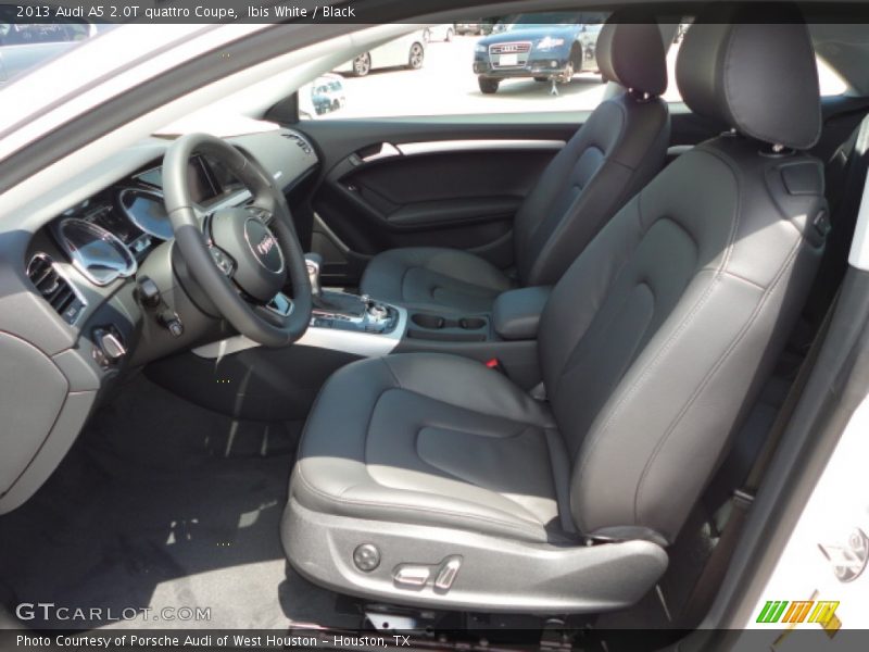 Ibis White / Black 2013 Audi A5 2.0T quattro Coupe
