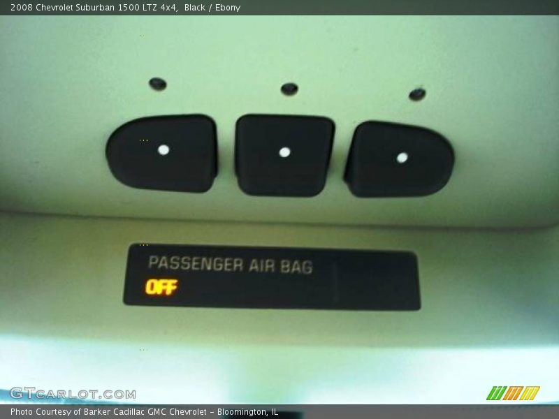 Black / Ebony 2008 Chevrolet Suburban 1500 LTZ 4x4