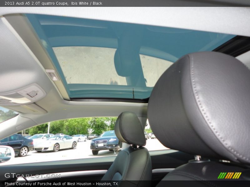 Ibis White / Black 2013 Audi A5 2.0T quattro Coupe