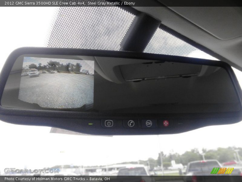 Steel Gray Metallic / Ebony 2012 GMC Sierra 3500HD SLE Crew Cab 4x4