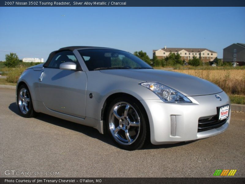 Silver Alloy Metallic / Charcoal 2007 Nissan 350Z Touring Roadster