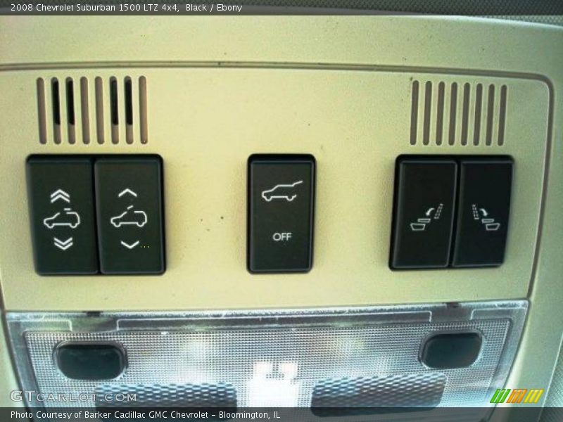 Black / Ebony 2008 Chevrolet Suburban 1500 LTZ 4x4