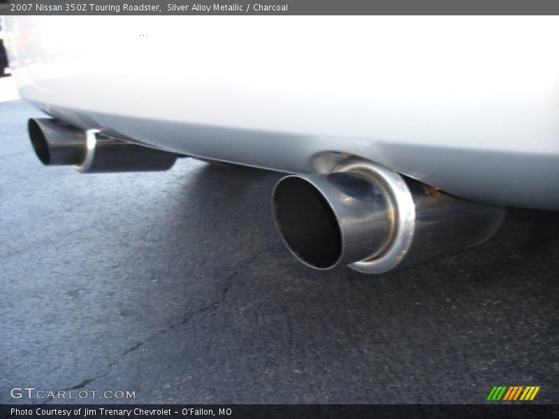 Exhaust of 2007 350Z Touring Roadster